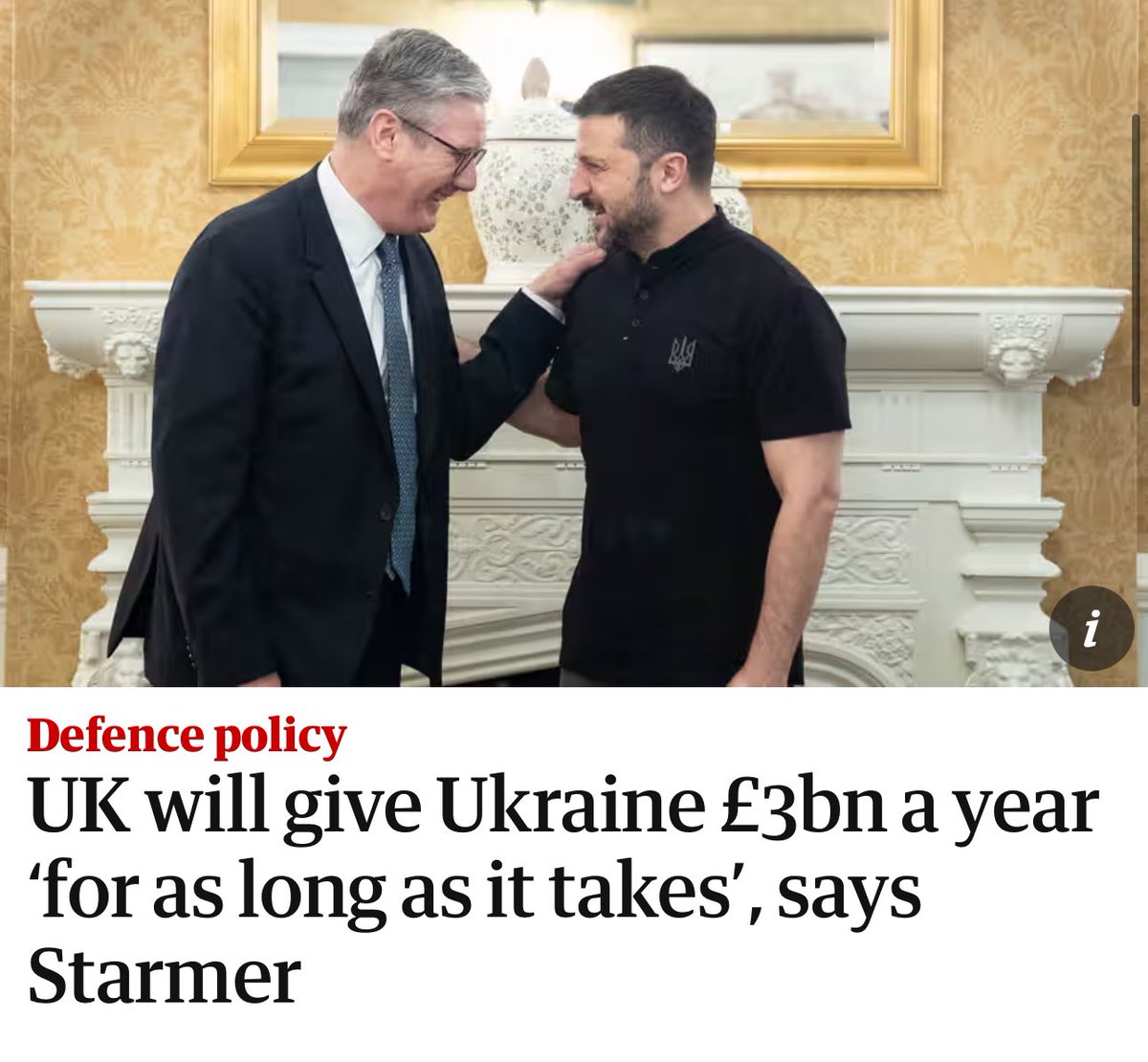 david_r_morgan's tweet image. We can’t do anything to help working people, there’s no money

We can’t fund the NHS, there’s no money

We can’t fund the prisons, there’s no money

But here’s $3 billion a year for Ukraine.

Are you getting it yet?