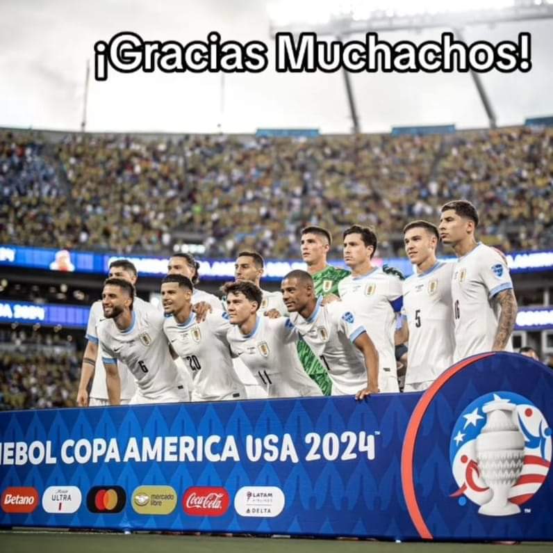 Lo mejor de la copa fueron ustedes 🇺🇾