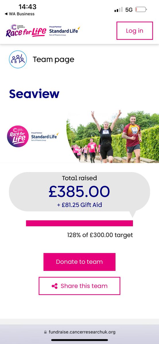 cardinalhcuk's tweet photo. Well done Team Seaview. Race for life is such a great cause and the girls smashed their target. Raising a whooping £385.00.
#seaview #thewillows#themeadows#cardinalhealthcare#cardinalhc#samjeebun#shethjeebun#raceforlife#letsbeatthis#inittogether#birdscroft https://t.co/BUH7kpbMcY