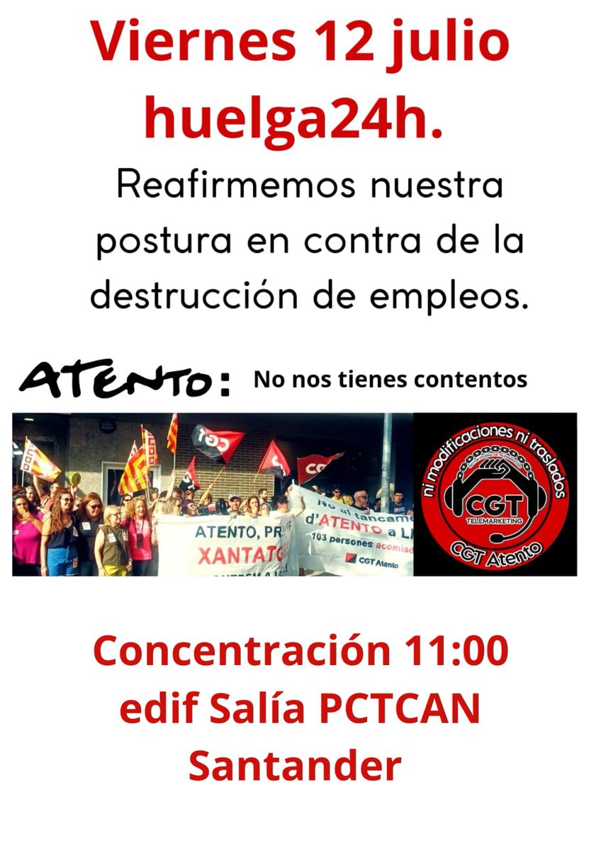 cgt_atento's tweet photo. https://t.co/VyUHzY4QbU