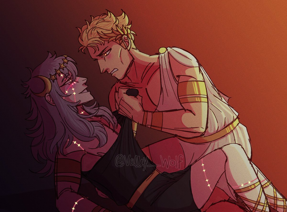 day 2: mythology AU (greek inspired) ☀️🌙

#nanahitoweek #nanahito #jujutsukaisen
