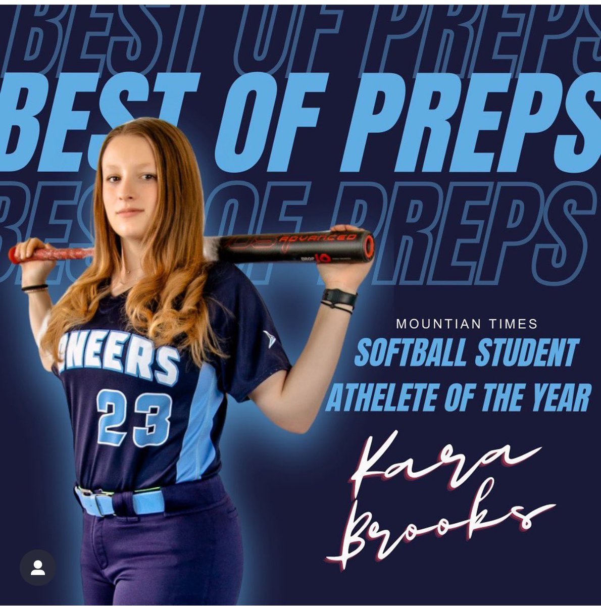 WataugaSB's tweet photo. Congratulations, Kara! What a great way to cap off a stellar high school career!! https://t.co/weUXpjro3r