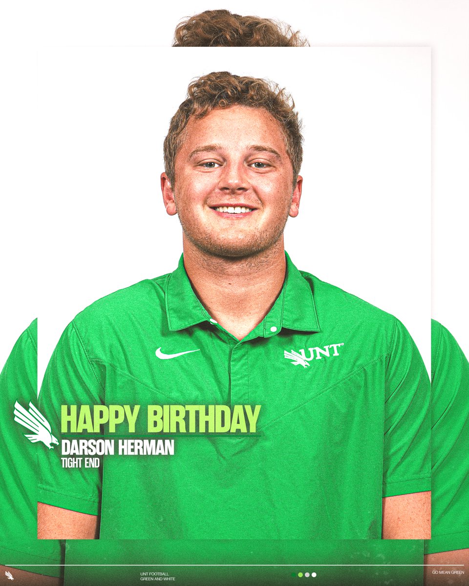 Happy Birthday <a href="/Darson_Herman/">Darson Herman</a> 🎉

#GMG🦅