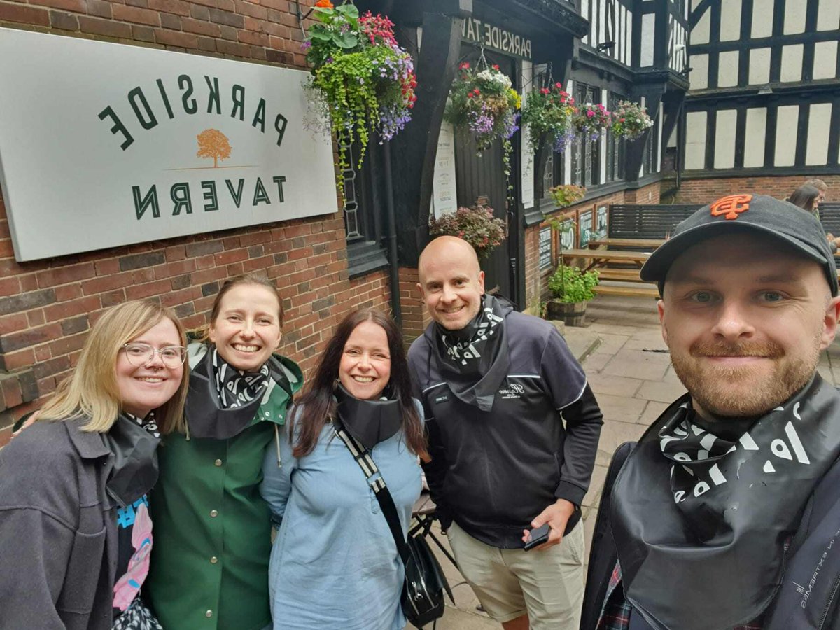 Team FAU ready for the Vepple Treasure Hunt in Leeds #veppletreasurehunt