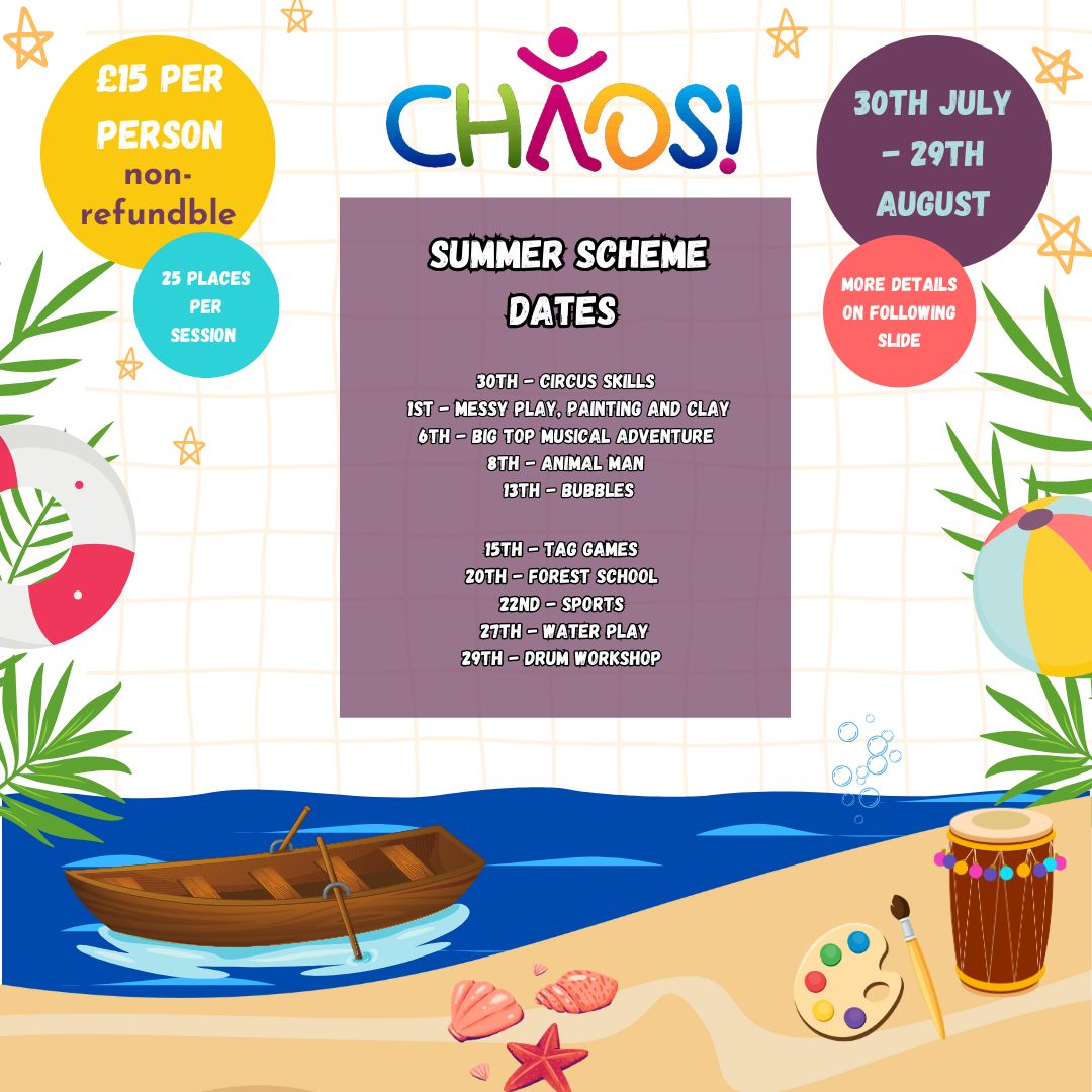 Summer brings joy for children, but can pose challenges for those with disabilities. Offer your child fun with water play and drums at the Mary Stevens Summer Scheme from July 30th to August 29th. Limited spots are available, contact us for more info. See you there! 🍉 🏖️