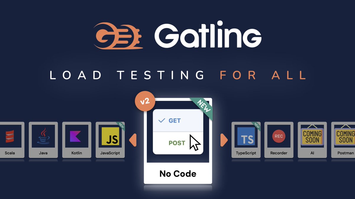 GatlingTool's tweet image. We're thrilled to announce major updates to our #nocode #loadtest builder!

Check out our latest blog post 👉 gatling.io/blog/enhanced-…

Take a screenshot of your first no-code test and tag us with your thoughts. We are going to pick users at random for some awesome #Gatling swag!