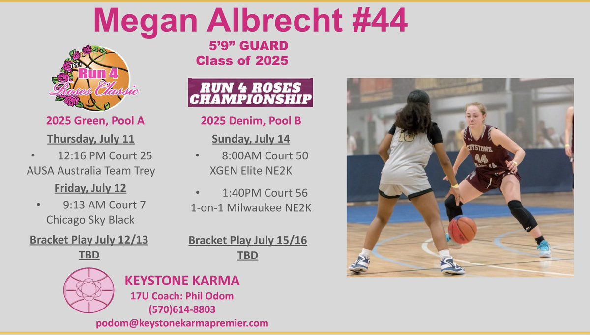 Megan_Albrecht3's tweet photo. Come check me and my team out @TFNsRun4Roses !!! https://t.co/1Xq07D34wV