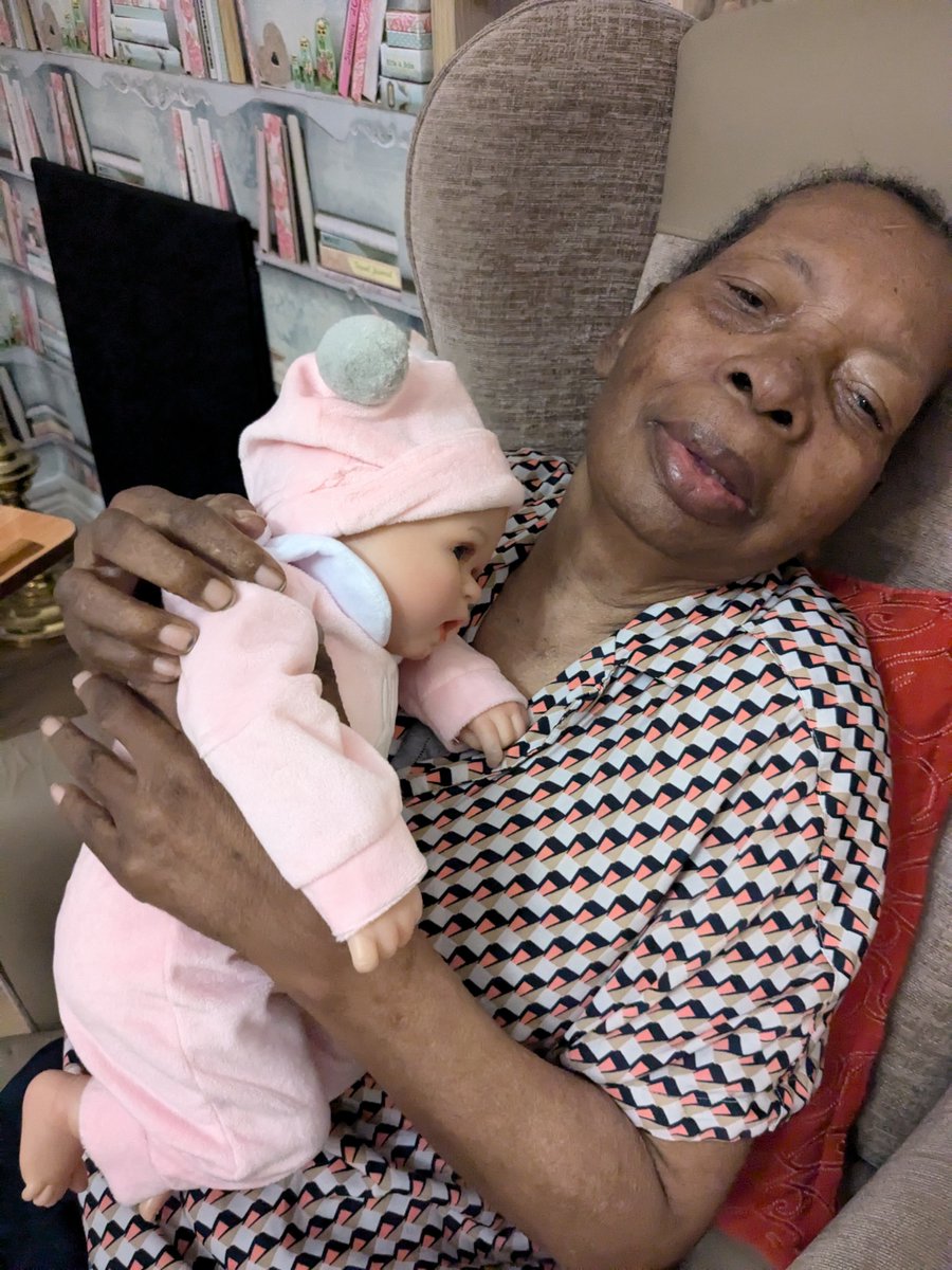 cardinalhcuk's tweet photo. Our therapy doll has gone down so well in Birdscroft Nursing Home we are introducing it to all our homes. The ladies looked like they love having a cuddle with the new dolls. #birdscroft#thewillows#themeadows#seaview#cardinalhealthcare#cardinalhc#samjeebun#shethjeebun#therapydoll https://t.co/lRn2K60FK1