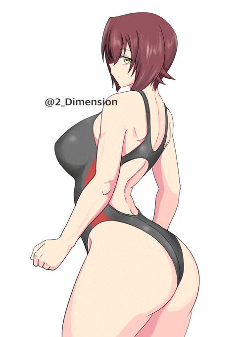 競泳水着まほお姉ちゃん 