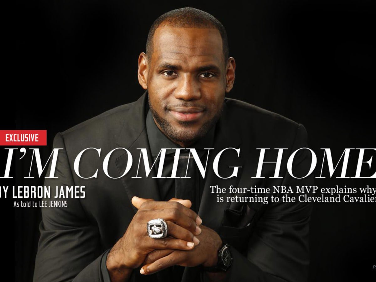 ESPNCleveland's tweet photo. 10 years ago today, LeBron announced he was coming home to Cleveland 👑👑👑 https://t.co/RFqIhNbUBx