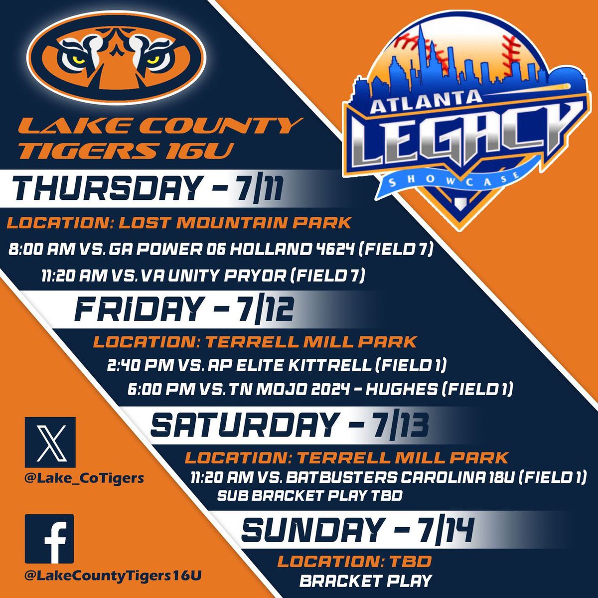 Skyler Scott | 2027 (@skylerscott2027) on Twitter photo ||GAME DAY|| First game day of the <a href="/legacyshowcase1/">Atlanta Legacy Showcase</a> tournament with my Lake County Tigers 16U teammates!! I’m ready to hit the clay…let’s gooo!!
<a href="/Vol_Softball/">Tennessee Softball</a> <a href="/NCATSOFTBALL/">The Official NC A&T Aggie Softball</a> <a href="/KSUOwlsSB/">Kennesaw State Softball</a> <a href="/StetsonSoftball/">Stetson Softball</a> <a href="/PackSoftball/">NC State Softball</a> <a href="/UNCSoftball/">Carolina Softball</a> <a href="/AuburnSoftball/">Auburn Softball</a> <a href="/UGASoftball/">Georgia Softball</a> <a href="/bbeall0628/">Brittany Scott Beall</a> ||GAME DAY|| First game day of the <a href="/legacyshowcase1/">Atlanta Legacy Showcase</a> tournament with my Lake County Tigers 16U teammates!! I’m ready to hit the clay…let’s gooo!!
<a href="/Vol_Softball/">Tennessee Softball</a> <a href="/NCATSOFTBALL/">The Official NC A&T Aggie Softball</a> <a href="/KSUOwlsSB/">Kennesaw State Softball</a> <a href="/StetsonSoftball/">Stetson Softball</a> <a href="/PackSoftball/">NC State Softball</a> <a href="/UNCSoftball/">Carolina Softball</a> <a href="/AuburnSoftball/">Auburn Softball</a> <a href="/UGASoftball/">Georgia Softball</a> <a href="/bbeall0628/">Brittany Scott Beall</a>