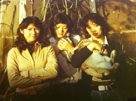 That&rsquo;s my mom in the middle carrying her pet pigeon with her sisters. My family instilled in me at a