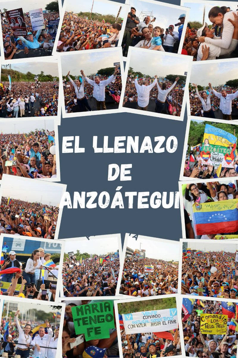 El "Llenazo" de Anzoátegui fue, no solo uno de los eventos político más destacados de la campaña electoral presidencial de Venezuela, sino también una clara demostración que la gente perdió el miedo y está decidida a todo para derrotar a Maduro.