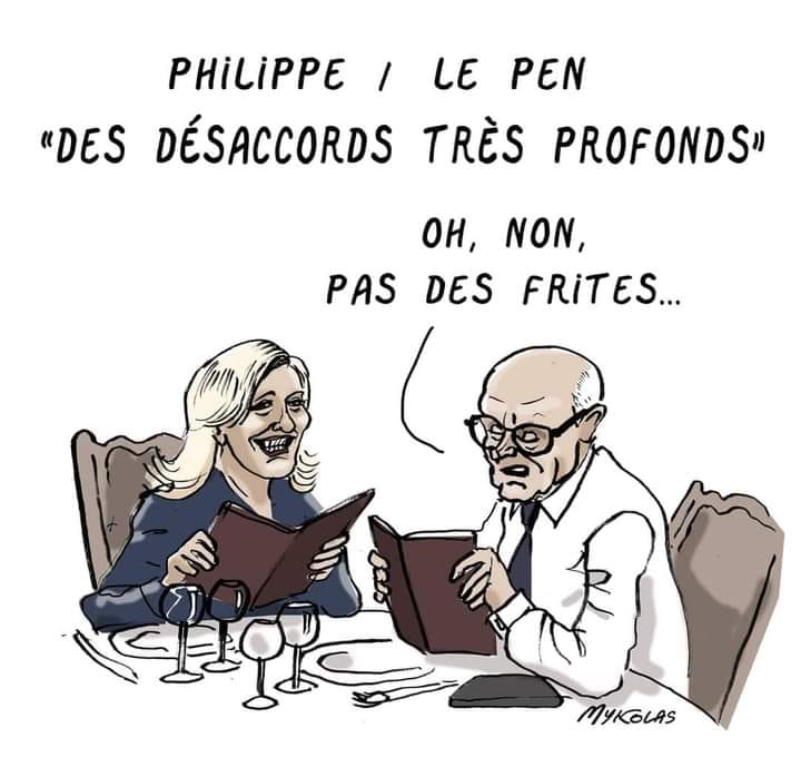 " Des désaccords très profonds"  🤣