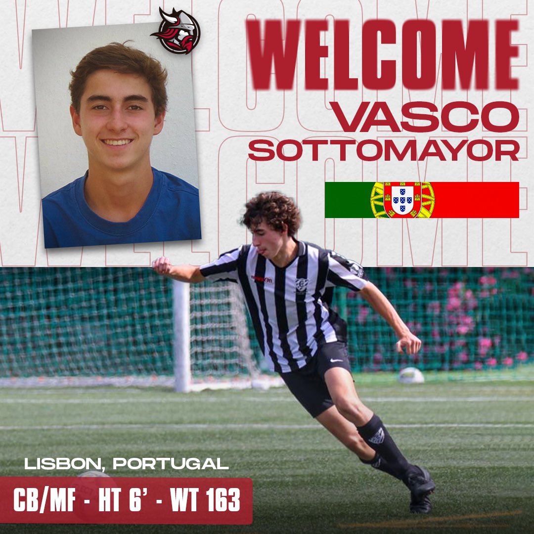 Time to welcome another Portuguese player! This time it is center back and midfielder Vasco Sottomayor’s turn. We’re thrilled to have him in the team! Welcome, Vasco!