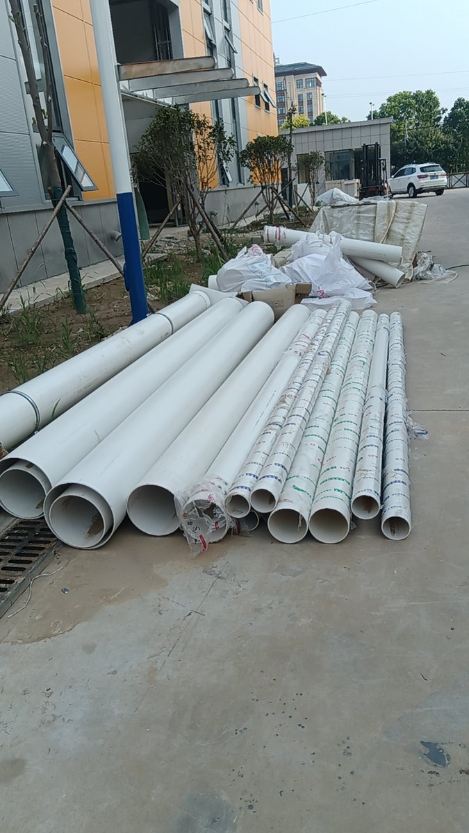 Another HVAC project finished ,Left some material 
#pipe 
#hvac