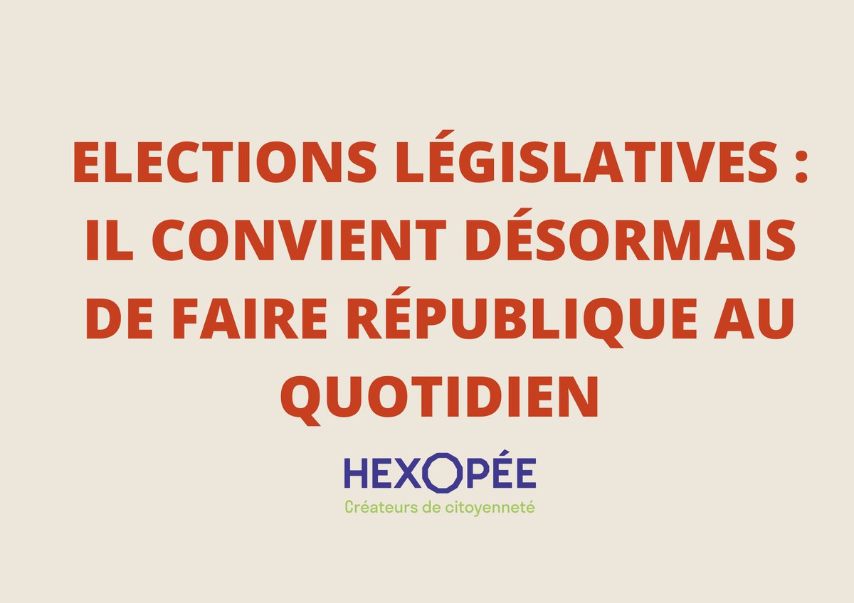 🛑Le second tour des législatives a empêché l'extrême droite d'accéder au pouvoir. Hexopée se réjouit du fort taux de participation, signe d'un Front Républicain solide. 💪
Pour en savoir plus, lisez notre déclaration complète ci-dessous ou ici 👉🏽 vu.fr/PKMIx