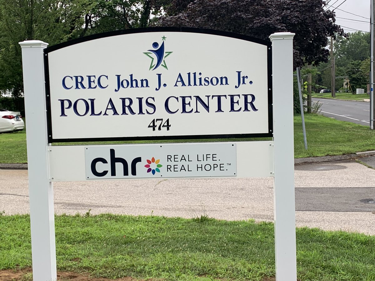 3' x 6' x 2" thick carved signfoam and 1' x 6' rider w/ dibond panel double sided w/ 6"x6" x 10'  Aluminum posts &amp; caps  #signs #signfoam #easthartford #easthartfordct