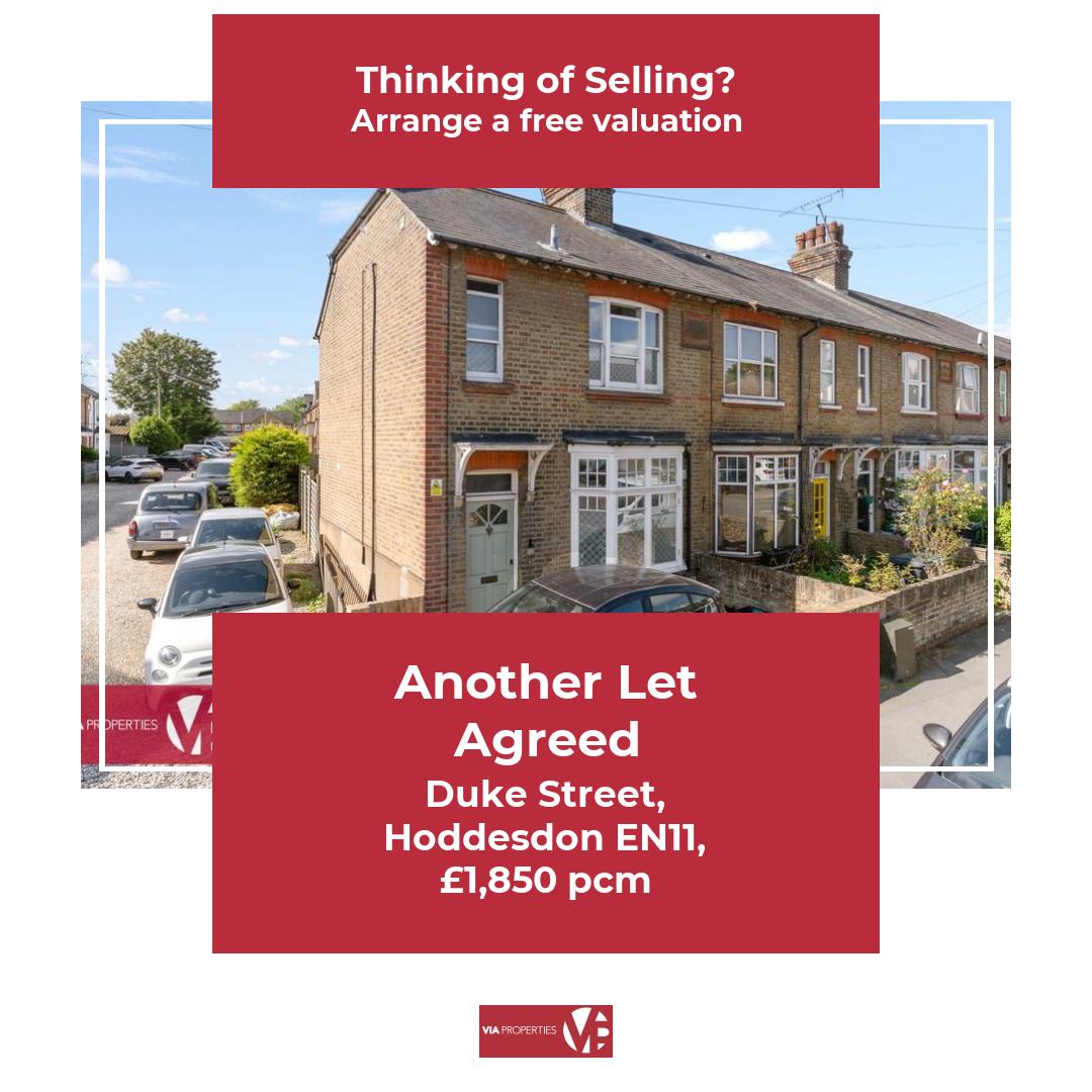 PropertiesByVia's tweet photo. Another Let Agreed!

Contact us for a free valuation!
📧 enquiries@viavia.co.uk
📞 01992 443399 https://t.co/AlZt6VsK2o