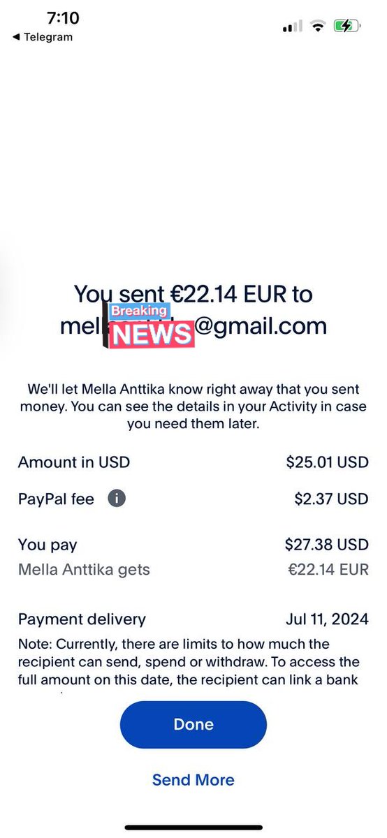 Per Paypal 😍😍😍