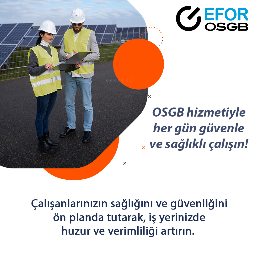 OSGB hizmetiyle her gün güvenle ve sağlıklı çalışın!

Çalışanlarınızın sağlığını ve güvenliğini ön planda tutarak, iş yerinizde huzur ve verimliliği artırın.

Uzmanlarımızdan Bilgi Alın:
💻info@eforosgb.com
📲0212 211 7 211

#osgb #isg #issagligiveguvenligi #işyerihekimi