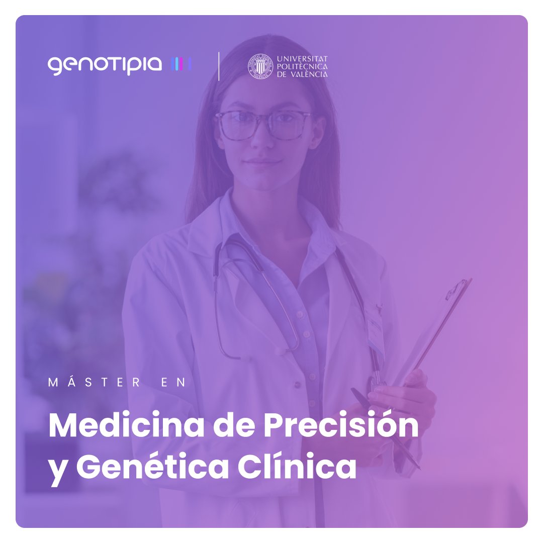 genotipia's tweet photo. Transforma tu carrera con el Máster en Medicina de Precisión y Genética Clínica.
📅 Matrícula abierta | Inicio: Octubre 2024.
👉🏽Toda la info: https://t.co/IKrGdYtDfT
#MedicinaDePrecisión #GenéticaClínica #MasterOnline #CienciasDeLaSalud #Genotipia https://t.co/EUuxtoWrzZ