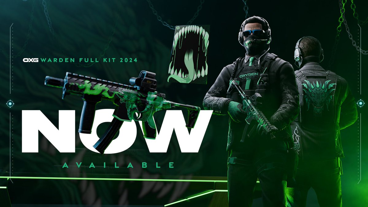 Alright, we heard you... here's one last chance to win an OXG Warden skin! 

✅ Follow <a href="/OXG_Rainbow6/">OXG R6</a> 
🔁 Like &amp; RT 
💻 Register for our Newsletter! (Link ⬇️)

Winners will be chosen on 07/18. GLHF!