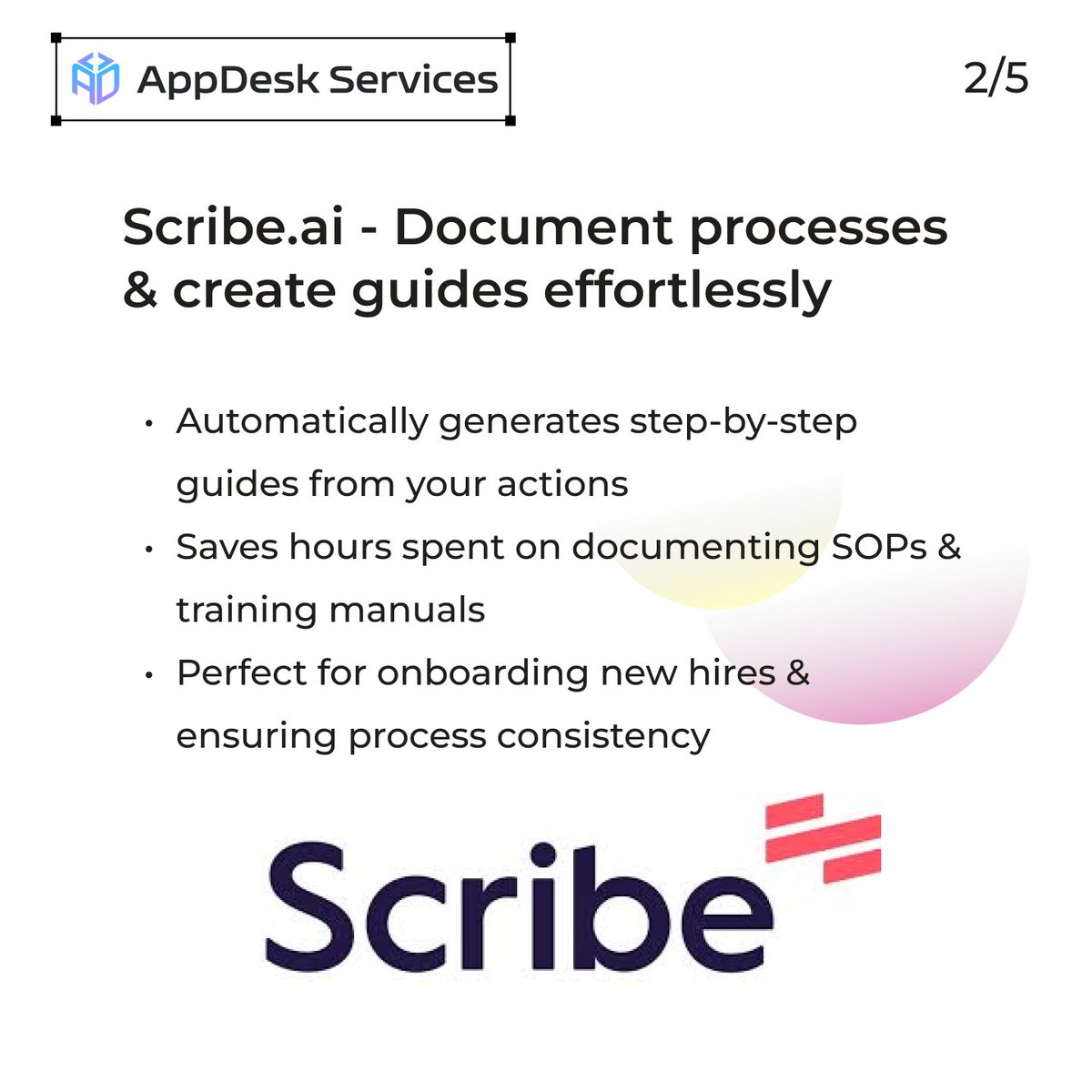 AppDesk Services tweet media