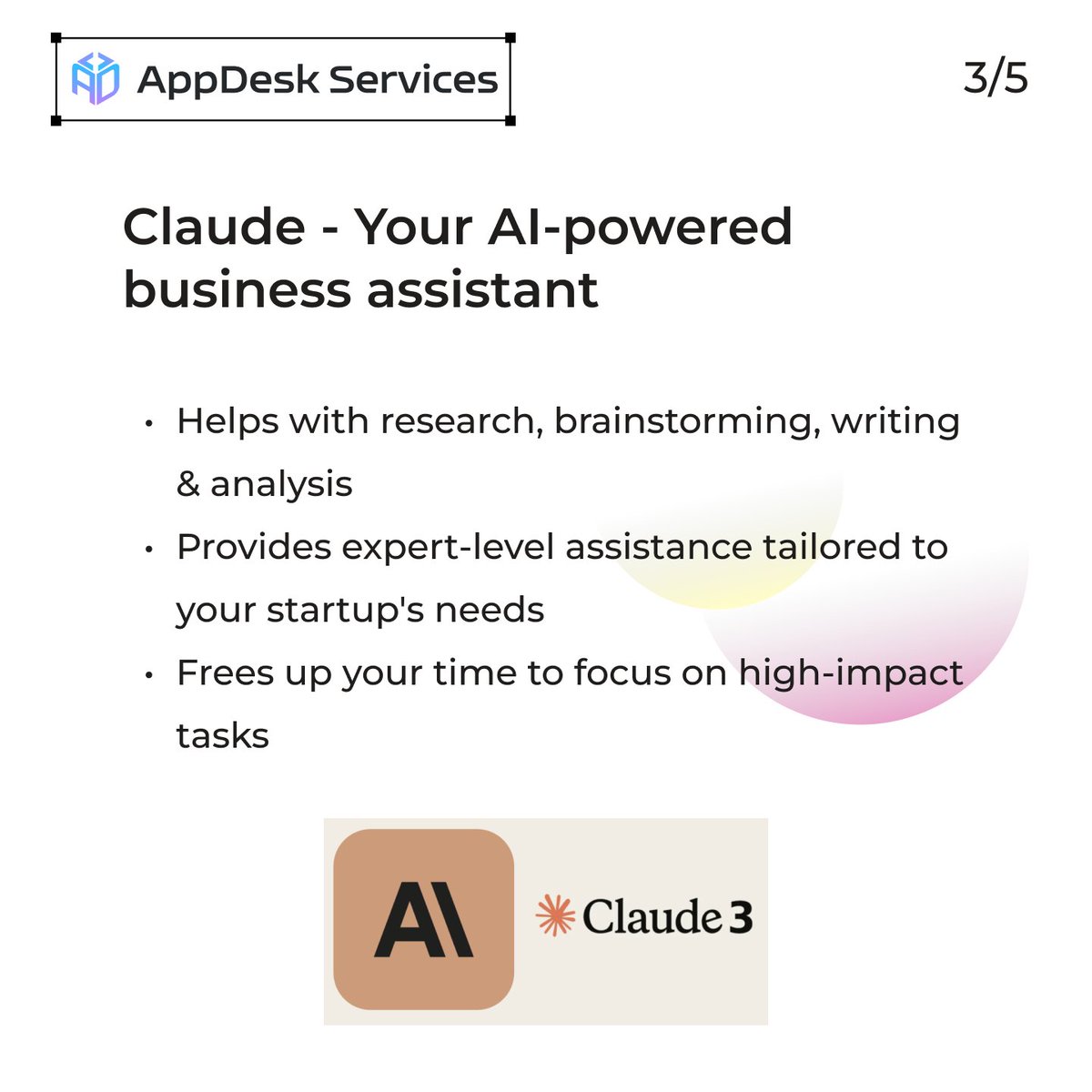 AppDesk Services tweet media