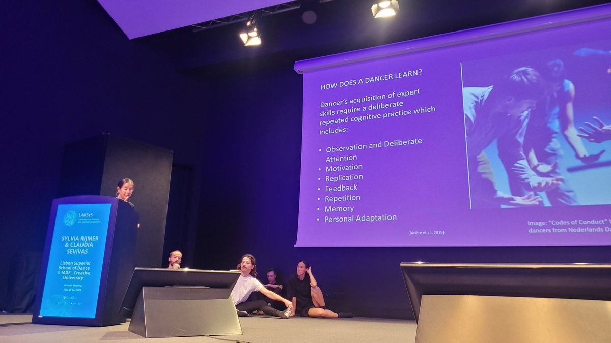 Jose_SV_'s tweet photo. What is the link between AI, robotics, and dance?
Find out the answer at the LARSyS Annual Meeting!
#LARSyS2024 https://t.co/IUmA08cnqD