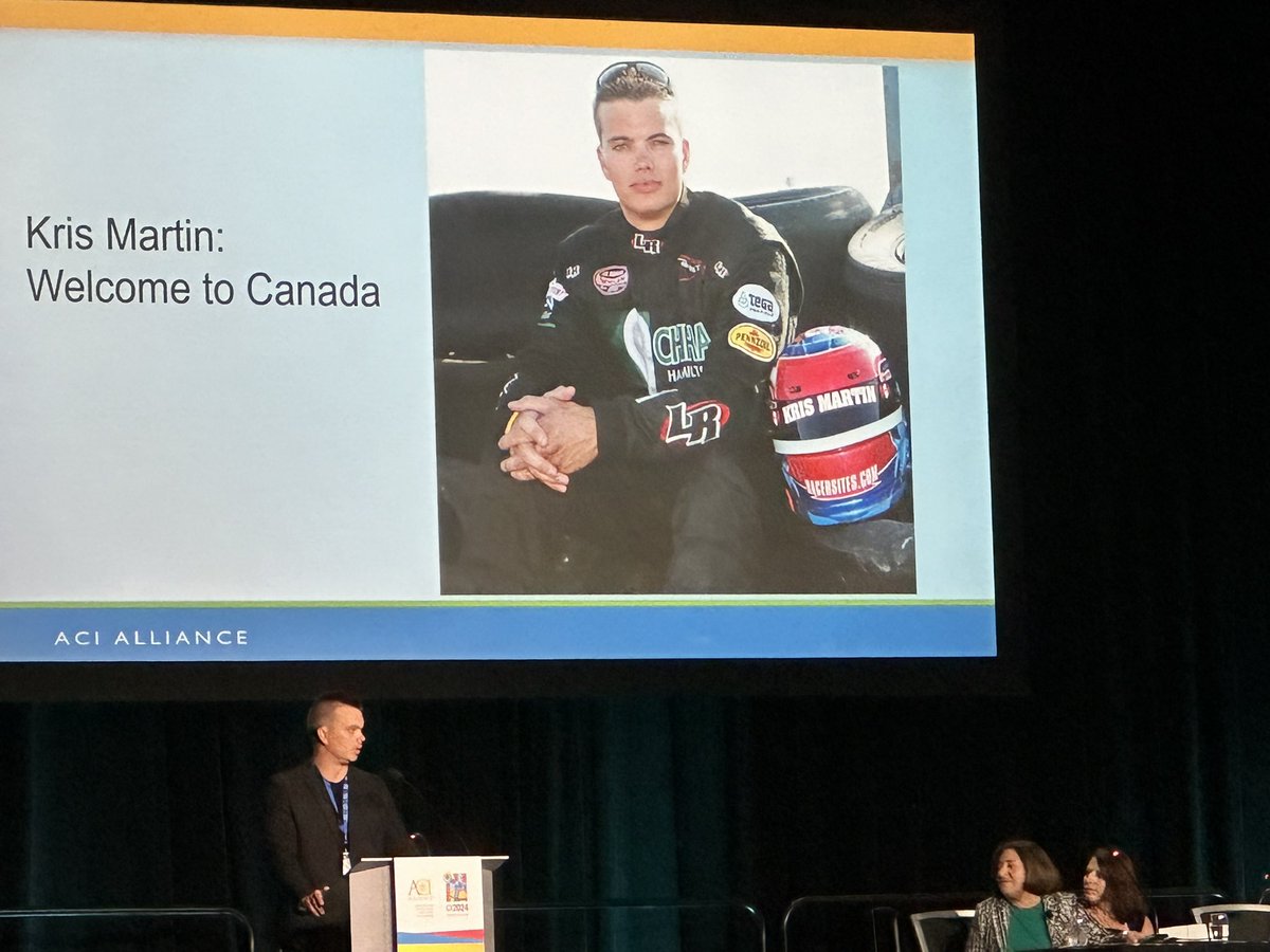 Deaf NASCAR driver, Kris Martin, offering advice for kids who are deaf/hard of hearing regarding dreams being achievable, for adults not to be fearful about cochlear implants, and his work in making racing more accessible. <a href="/acialliance/">ACIAlliance</a> #CI2024Vancouver
