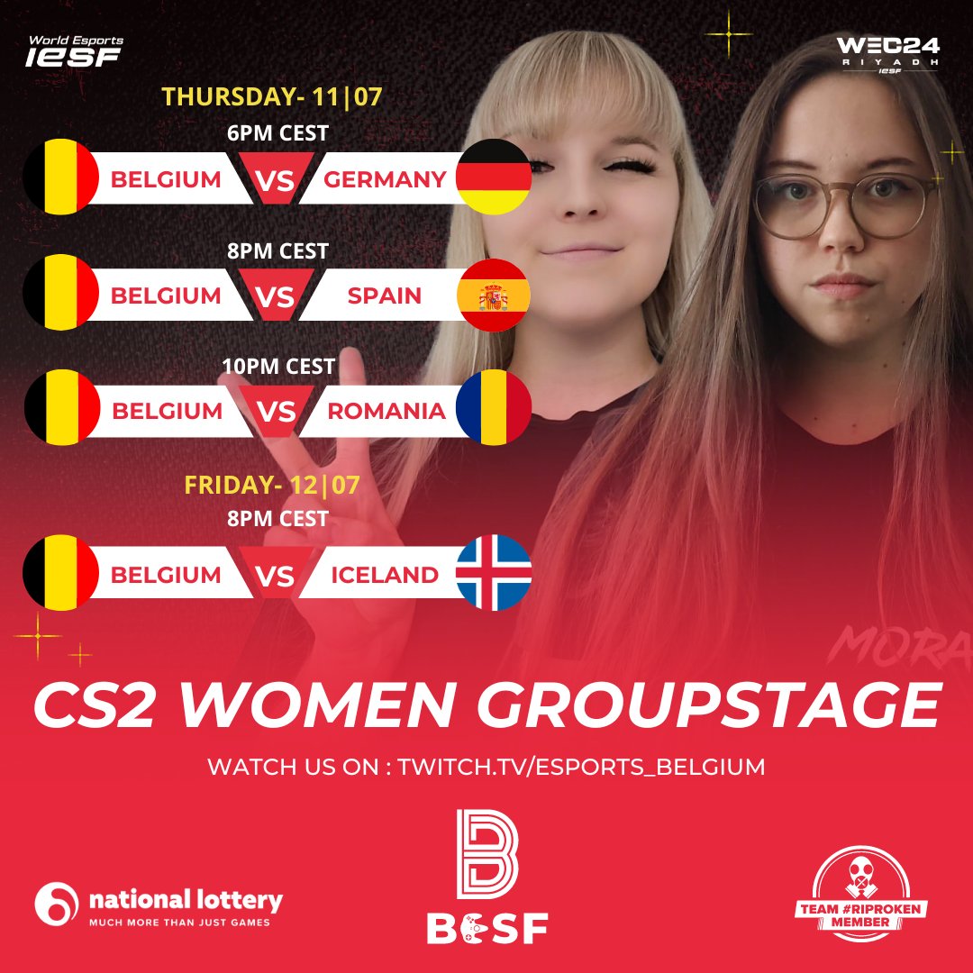 BESF | Belgian Esports Federation asbl/vzw tweet media