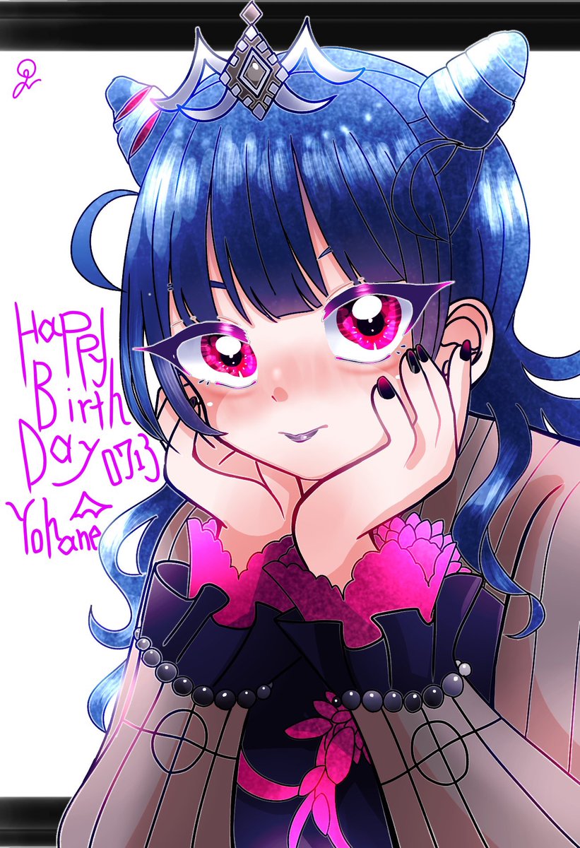 KUROSE_iZ's tweet photo. しょうがないよ運命だから

#津島善子生誕祭2024 
#津島善子誕生祭2024  
#堕天使爆誕フェスティバル https://t.co/6lj0uLZ8Q9