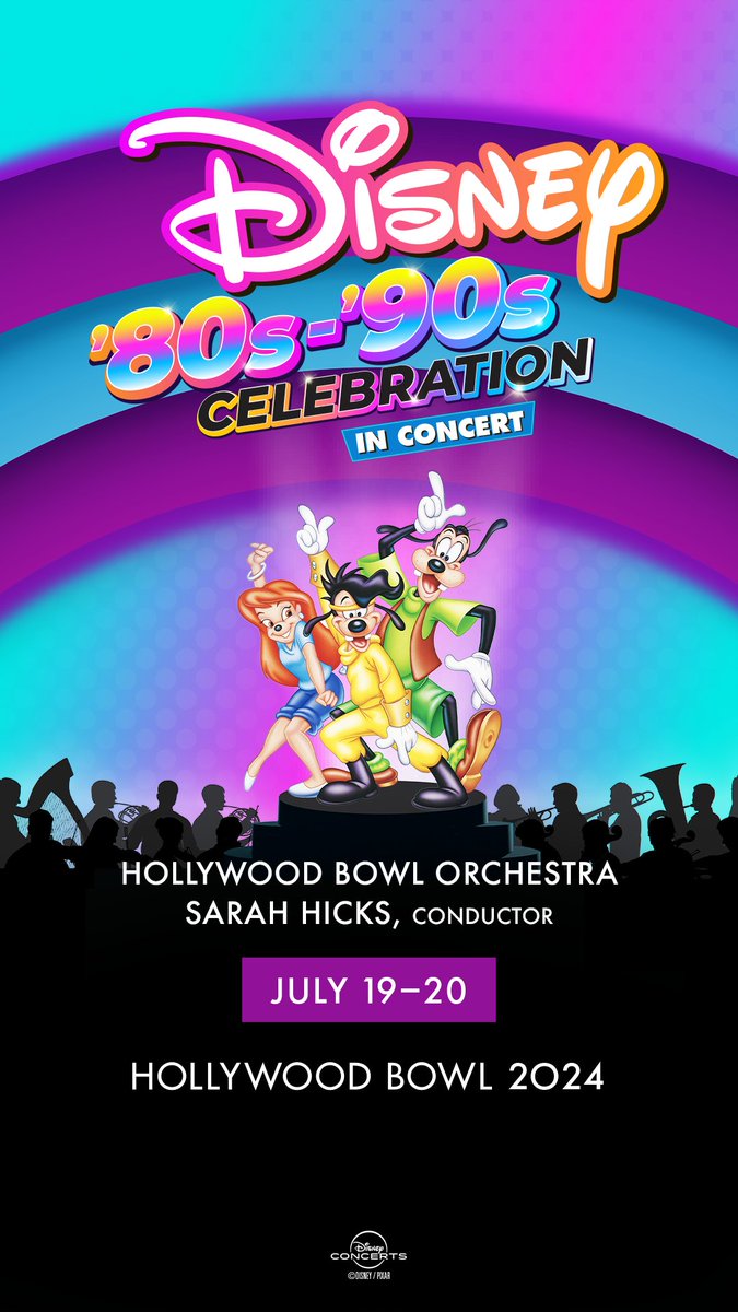 GeeksOfColor's tweet photo. The Disney '80s - '90s Celebration in Concert is happening from July 19-20!

We are giving away tickets to the concert live at the Hollywood Bowl to celebrate. 

For your chance to win, follow our account and retweet this post! 

https://t.co/znDnmGbtDw https://t.co/M81RvOnSFW