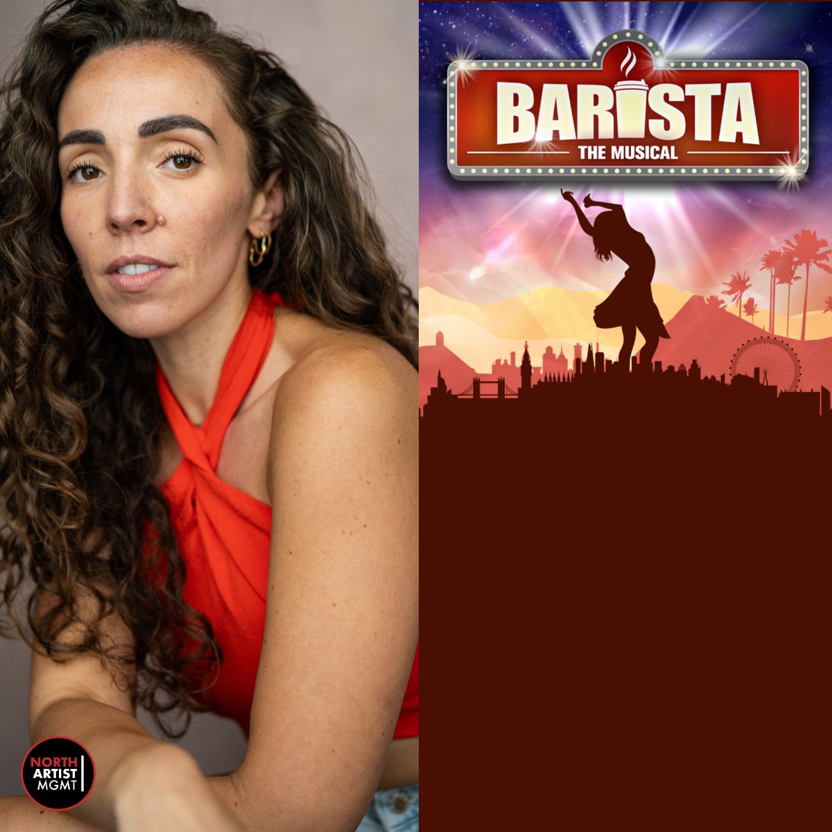 NorthArtistMgmt's tweet photo. ☕CHARLOTTE CHALKEY (@chalkey92 ) Joins the cast of 'BARISTA THE MUSICAL', which will run at THE CAPITAL THEATRE HORSHAM☕

Role: Maria Sanchez

Charlotte is represented by @DavidN_NAM https://t.co/Ymw7VmVUkk