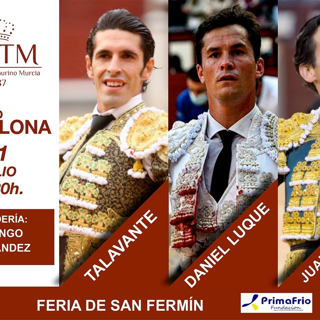 MU1955's tweet photo. En el Real Club Taurino de Murcia pudimos ver en el día de ayer, dos nuevos triunfadores en San Fermin. Hoy? https://t.co/FKzpzZWHCt