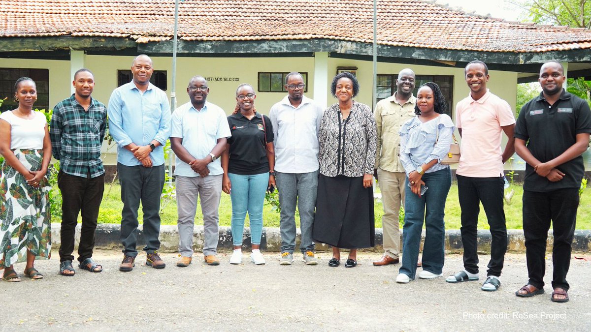 resea_project's tweet photo. Honoured have visited @FETA_fisheries in Mbegani, Bagamoyo🇹🇿, where we got to learn about their blue incubator program, similarities to ReSea’s planned activities &amp; potential areas of collaboration in the development of a training curriculum.
#BluePartnerships #ReseaProject https://t.co/k3xUUpEwKX