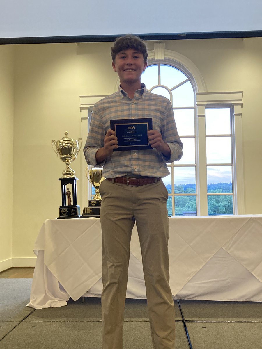BGAgolf1's tweet photo. Boys 14-15 POY was led by Asher, with Louie 2nd and John 3rd. Well played this season boys. https://t.co/ktCs7CjJkJ