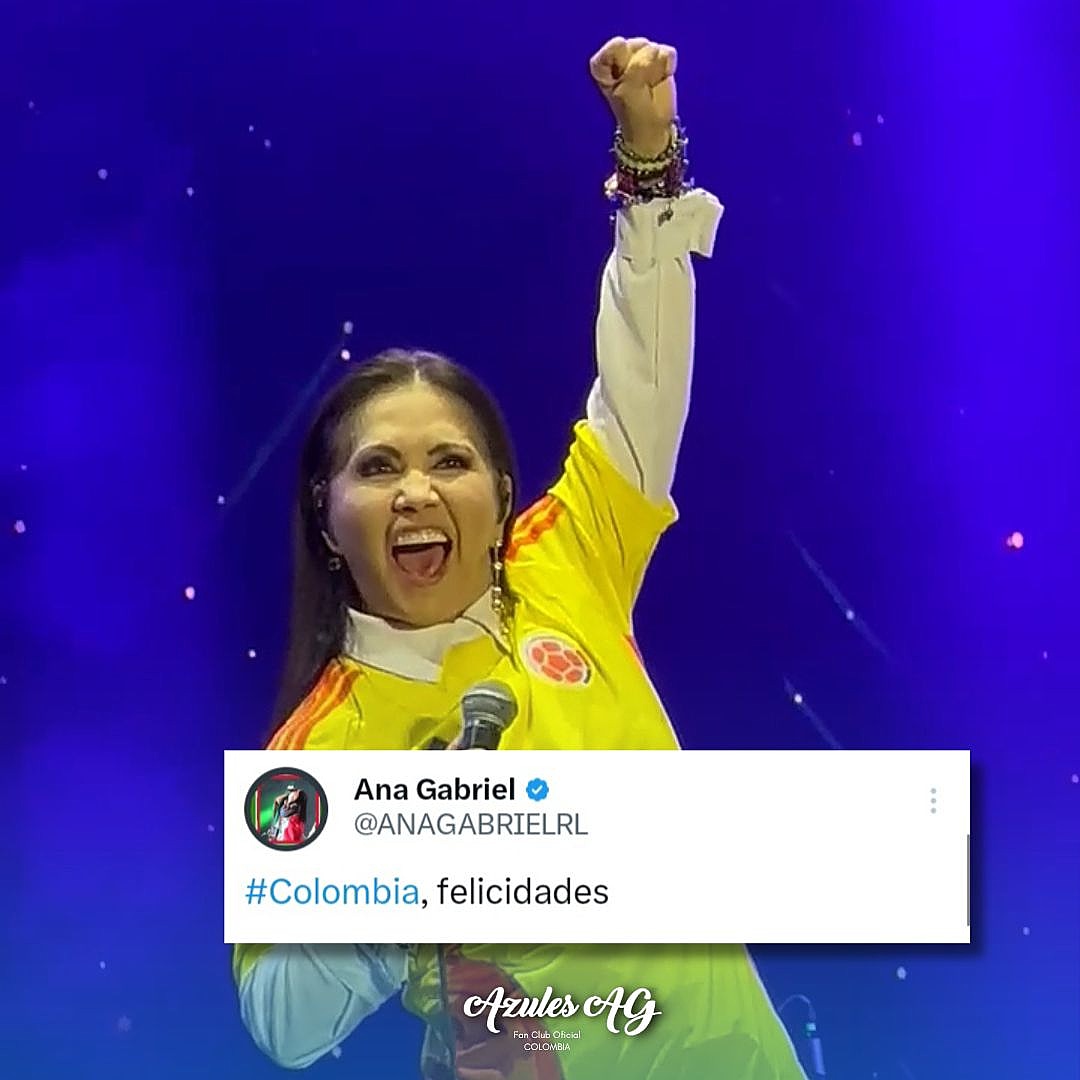 azulesagoficial's tweet photo. ¡Somos Finalistas, #CA2024
Felicidades 💛💙❤️Felicidades @FCFSeleccionCol! 

#AnaGabriel #SelecciónColombia #Finalistas #AzulesAG 🇨🇴 https://t.co/6iuZZJX0dI