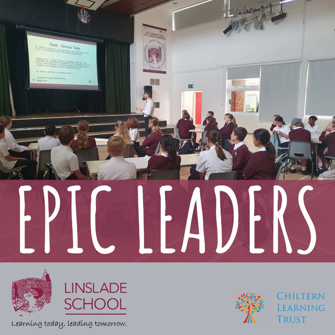 Linslade School (@linsladeschool) on Twitter photo Year 7 Interviews for EPIC leaders today. So impressed with our 27 students who have applied.
<a href="/ChilternLT/">Chiltern Learning Trust</a> <a href="/Cedars_Upper/">Cedars Upper School</a> Year 7 Interviews for EPIC leaders today. So impressed with our 27 students who have applied.
<a href="/ChilternLT/">Chiltern Learning Trust</a> <a href="/Cedars_Upper/">Cedars Upper School</a>