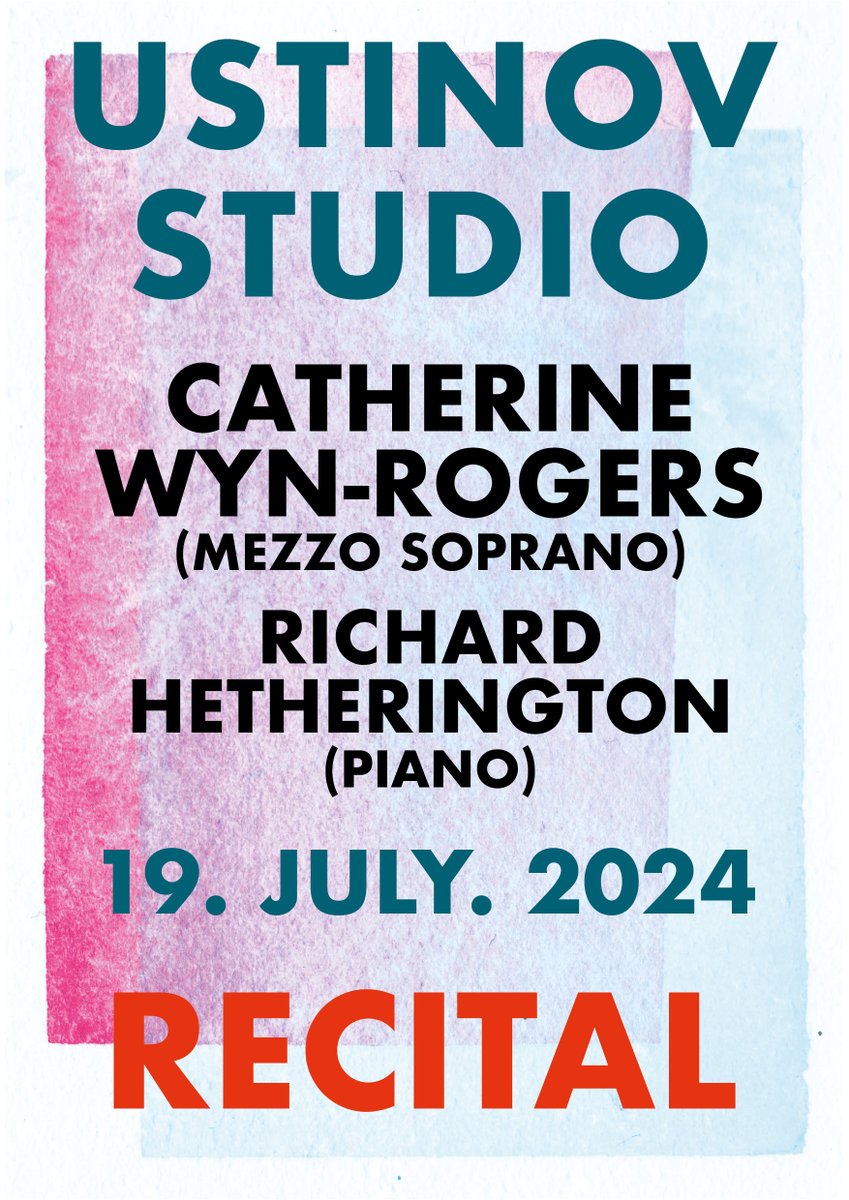 Theatre Royal Bath (@theatrerbath) on Twitter photo 🗣️ "The Ustinov lays claim to be the most exciting performance space in the Southwest, if not the country." <a href="/WhatsOnStage/">WhatsOnStage</a>
The RECITAL series returns to <a href="/DWarnerUstinov/">Deborah Warner Season at the Ustinov Studio, Bath</a> with mezzo soprano Catherine Wyn-Rogers and pianist <a href="/RichardHethers/">Richard Hetherington</a> 📆 19 July.
🎟️ theatreroyal.org.uk/events/catheri… 🗣️ "The Ustinov lays claim to be the most exciting performance space in the Southwest, if not the country." <a href="/WhatsOnStage/">WhatsOnStage</a>
The RECITAL series returns to <a href="/DWarnerUstinov/">Deborah Warner Season at the Ustinov Studio, Bath</a> with mezzo soprano Catherine Wyn-Rogers and pianist <a href="/RichardHethers/">Richard Hetherington</a> 📆 19 July.
🎟️ theatreroyal.org.uk/events/catheri…