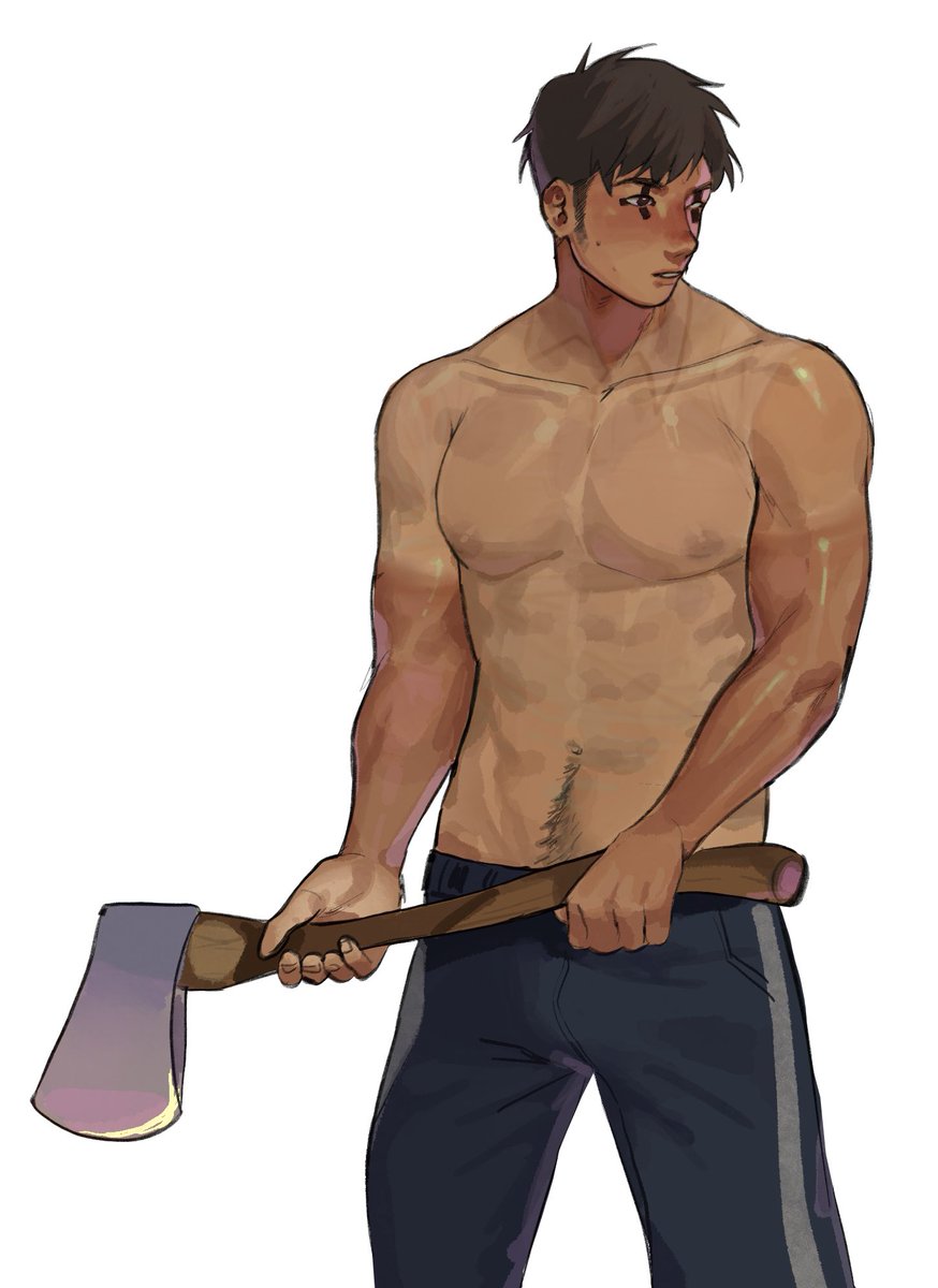ks00up's tweet photo. part-time job chopping wood
#tetsujo #dorohedoro https://t.co/Udxy2XQ0vh