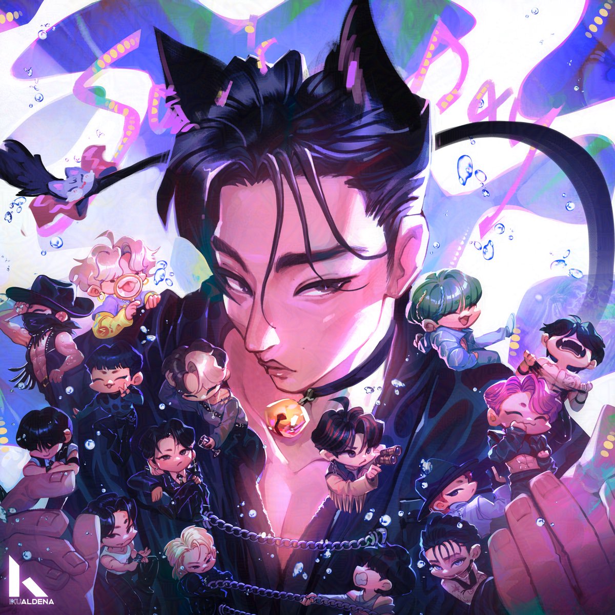 A Very Late San Birthday drawing 🩷✧₊⁺ 
#ATEEZfanart #ATEEZ #에이티즈 #SAN #산