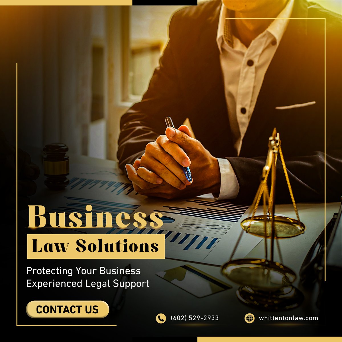WhittentonLaw's tweet image. Protecting your business with comprehensive legal solutions. Let's connect!
Visit now: whittentonlaw.com
#BusinessLaw #LegalSolutions #CompanyProtection #TrustedLawyers #LegalAdvice #BusinessSupport