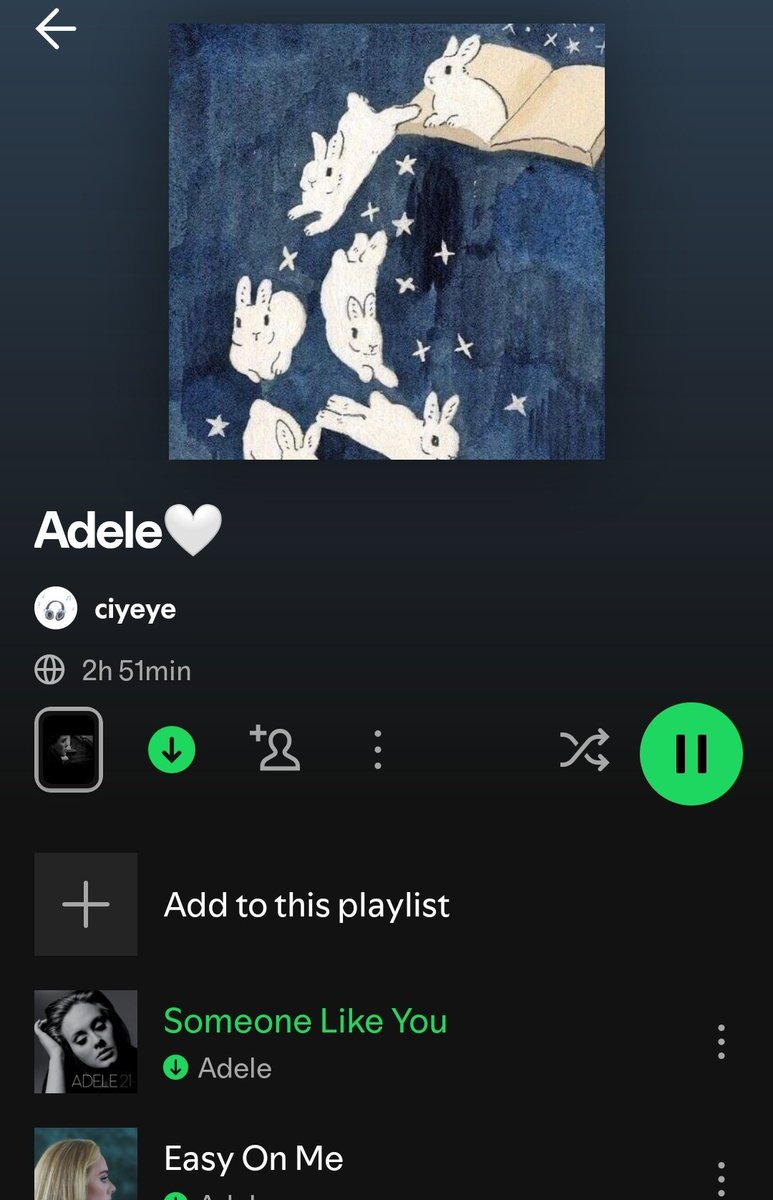 Ciyeye_'s tweet photo. Spotify ><
#music #spotify https://t.co/nEErPhbTJ3