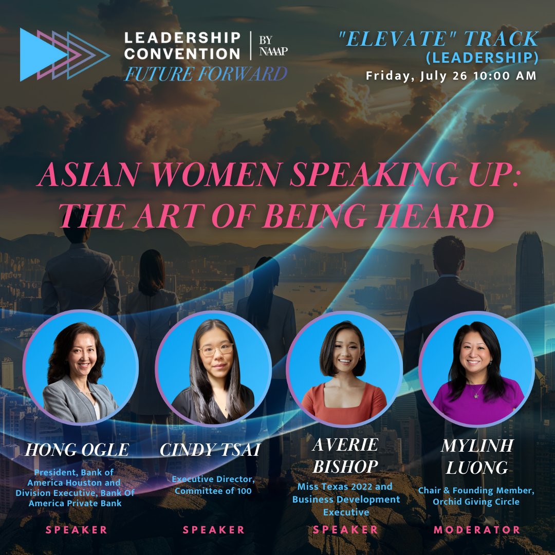 It’s an honor to share a stage with these outstanding #AsianWomen at the <a href="/naaap/">NAAAP National</a> conference. I look forward to learning from the fellow panelists.