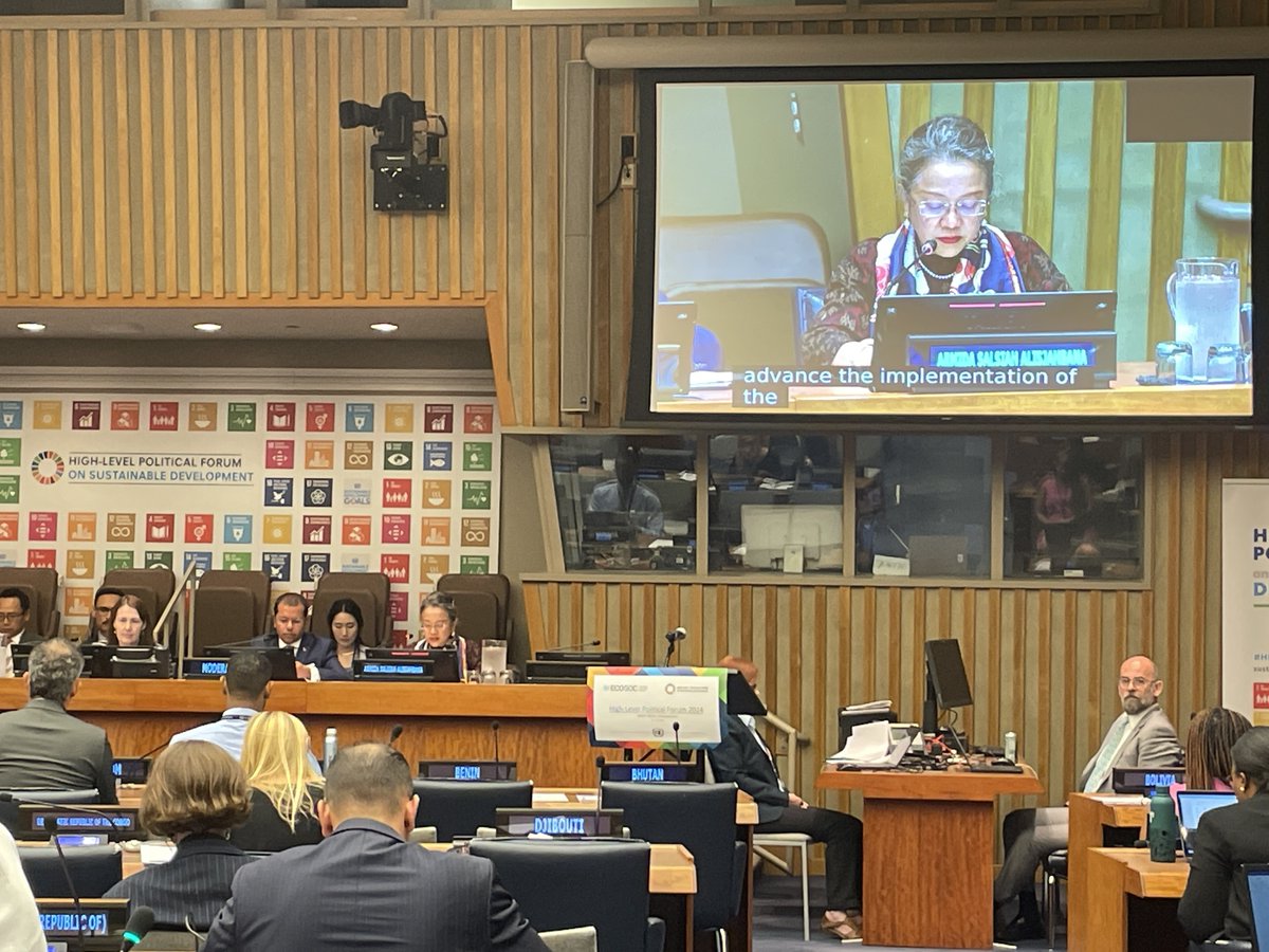 UN_Armida's tweet photo. At #HLPF, I stressed the need for actionable proposals for #ABAS implementation. #SIDS4

Enhancing human capital for #SIDS is crucial to strengthen their capacities, promote health, drive economic diversification and build climate resilience. https://t.co/tcI9vNpP2z