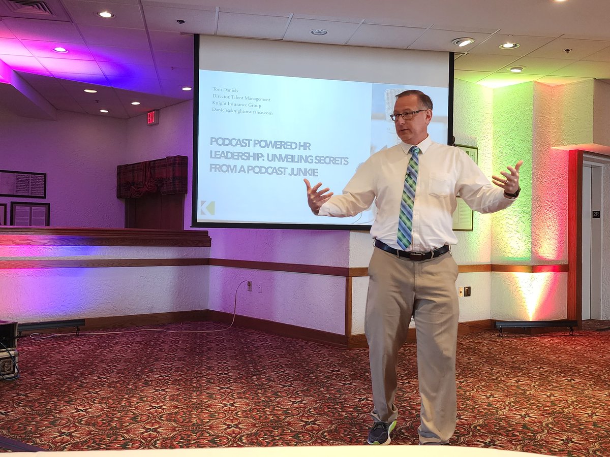 This is <a href="/tomrdaniels419/">TomDaniels</a>. Tom is a podcast junkie.  #HRUnite2024!