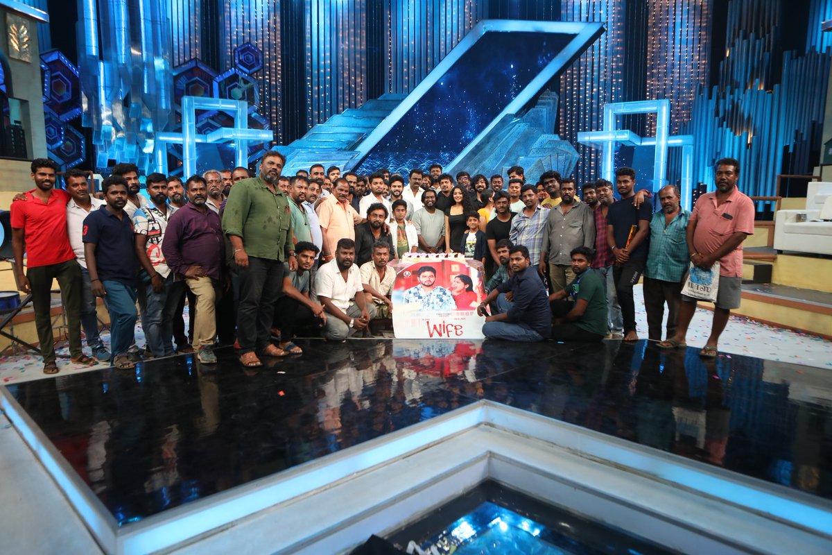 Prakash Mahadevan (@prakashmahadev) on Twitter photo #Wife Shooting Wrapped 🎬
starring <a href="/RJVijayOfficial/">RJ Vijay</a> & <a href="/ianjalinair/">Anjali</a>
Directed by <a href="/dir_hemanathan/">Hemanathan</a>
Produced by <a href="/ambethkumarmla/">Ambeth Kumar - Vandavasi MLA</a> @olympiamovis
A <a href="/JenMartinmusic/">Jen Martin</a> musical ! #Wife Shooting Wrapped 🎬
starring <a href="/RJVijayOfficial/">RJ Vijay</a> & <a href="/ianjalinair/">Anjali</a>
Directed by <a href="/dir_hemanathan/">Hemanathan</a>
Produced by <a href="/ambethkumarmla/">Ambeth Kumar - Vandavasi MLA</a> @olympiamovis
A <a href="/JenMartinmusic/">Jen Martin</a> musical !