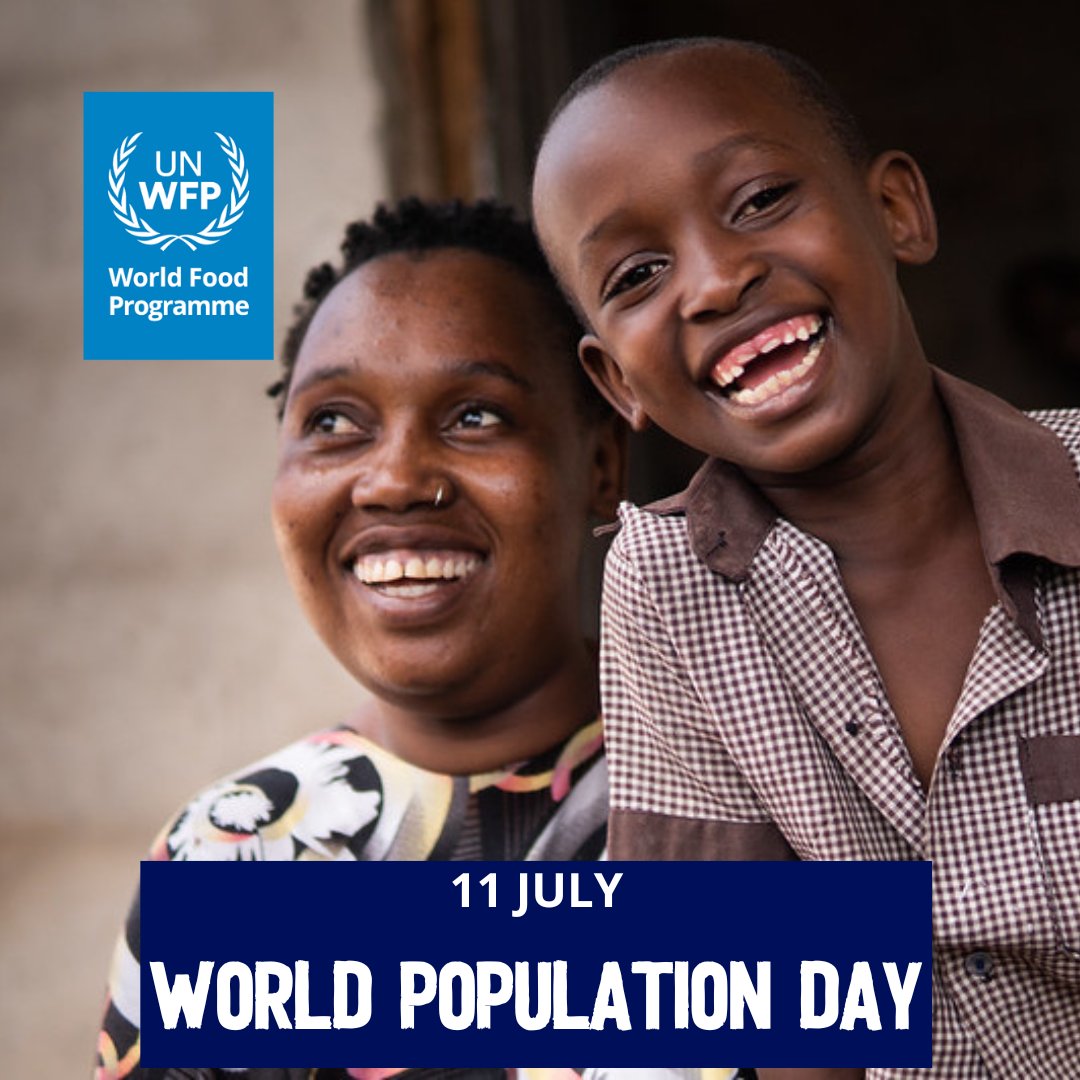 #WorldPopulationDay2024
<a href="/WFP/">World Food Programme</a> is dedicated to support Tanzanians🇹🇿 achieve inclusive economic growth through
👉financial inclusion
👉 increased access to affordable nutritious foods
👉 climate action
#Agenda2030 #ZeroHunger